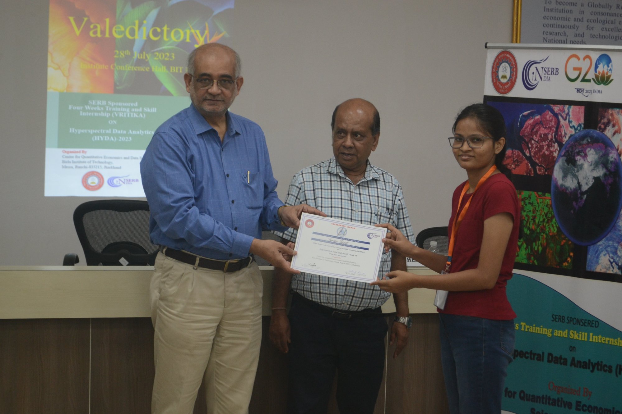 VRITIKA 2023 Certificate Distribution