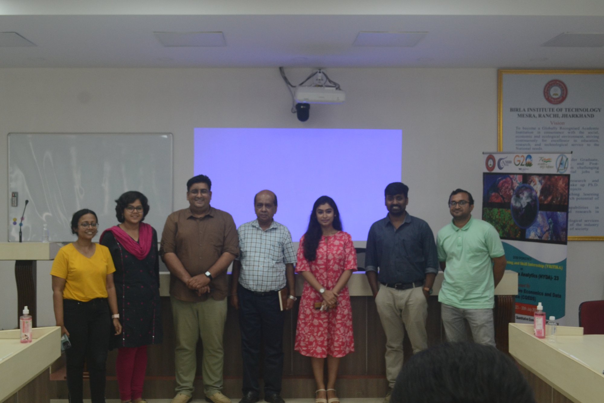 VRITIKA 2023 Conference Hall Group Photo