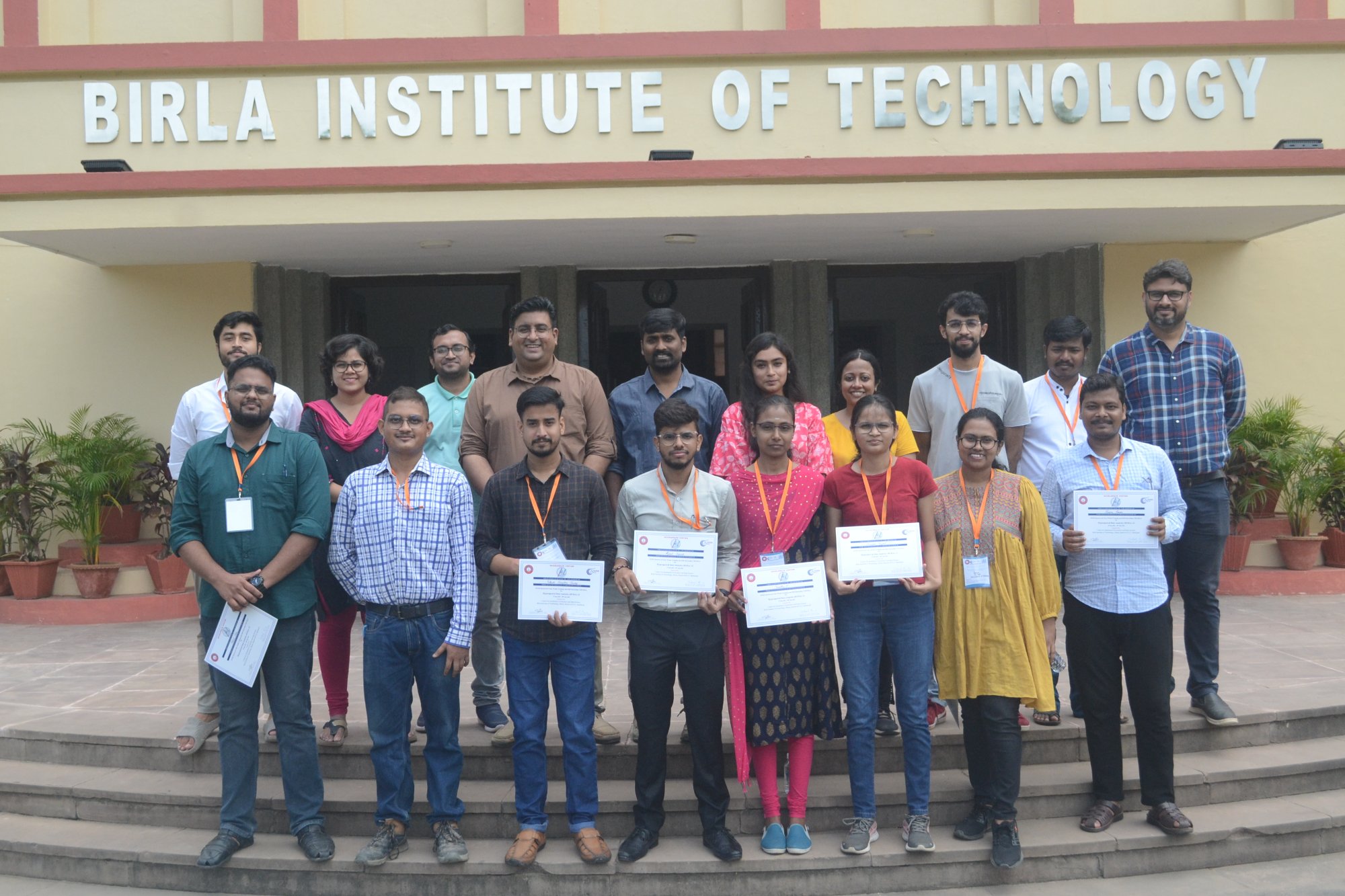 VRITIKA 2023 Group Photo BIT Steps